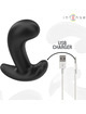 intense - chandler anal plug 10 vibrations black remote control