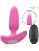 intense - ross anal plug 10 vibrations pink remote control