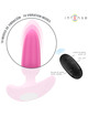 intense - ross anal plug 10 vibrations pink remote control