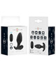 Intense - joey anal plug 10 vibrations black remote control