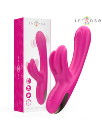 intense - britney multifunction rabbit vibrator 23 cm pink