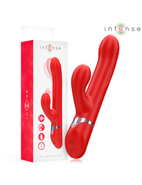 intense - lele vibrador multifunciÓn rotatorio oscilaciÓn estimulaciÓn rojo