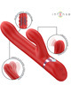 intense - lele vibrador multifunciÓn rotatorio oscilaciÓn estimulaciÓn rojo
