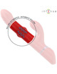 intense - lele multifunction vibrator rotating oscillation stimulation red