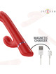 intense - lele multifunction vibrator rotating oscillation stimulation red