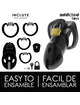addicted toys locked - unbroken den jaula para pene 9,8 cm