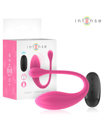 intense - janice vibrador u doble estimulaciÓn 10 vibraciones rosa control remoto