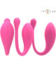 Vibrador Intense Janice com Comando Rosa