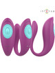 Intense - annie u-shaped vibrator and stimulator purple remote control