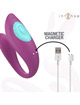 Intense - annie estimulador vibrador forma de u morado control remoto