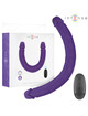 Dildo Duplo Intense Gunter com Vibração e Comando Roxo 40 cm