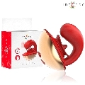 intense - mariah vibrador estimulador en forma de u 10 vibraciones rojo