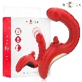 intense - paulina vibrator and stimulator in u shape red