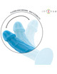 Intense - phoebe vibrador realÍstico 10 vibraciones azul control remoto