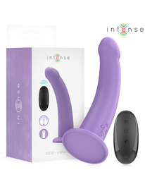 intense - eddie vibrator 17.5 cm 10 vibrations purple remote control