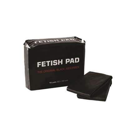 Protetores de Camas Descartáveis Fetish Pads Preto,339026