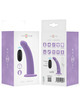 Intense - eddie vibrador 17,5 cm 10 vibraciones morado control remoto