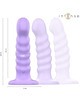 Vibrador Intense Brenda Espiral com Comando Roxo