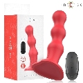 intense - cody vibrador con ventosa rojo control remoto