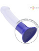 Vibrador Intense Victoria com Ventosa e Comando Azul