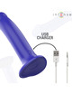 Vibrador Intense Victoria com Ventosa e Comando Azul