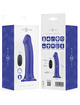 Intense - victoria vibrator with suction cup 10 vibrations dark blue remote control
