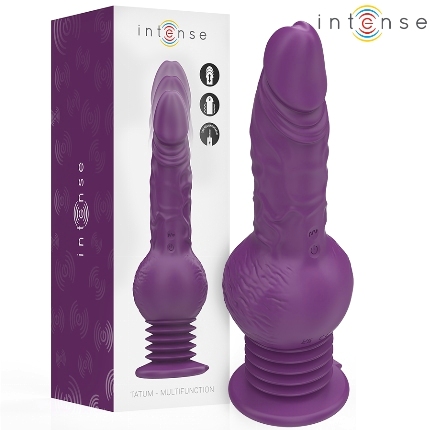 Vibrador Intense Tatum Up&Down Roxo 24 cm