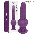 intense - tatum multifunction vibrator with up and down vibration 24 cm purple