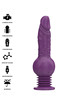 Intense - tatum vibrador multifunciÓn con vibraciÓn up and down 24 cm morado
