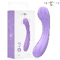 intense - becky vibrador 19 cm calentable 7 vibraciones morado