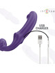Intense - jill double vibrator 20 cm purple remote control