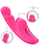 Intense - emi vibrator 13.5 cm multifunction 3 in 1 10 vibrations pink