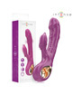 Intense - halle multifunction vibrator with dolphin stimulating tongue purple