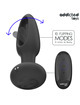 Plug Anal Addicted Toys com Vibração, Língua e Comando
