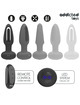Plug Anal Addicted Toys com Vibração, Língua e Comando
