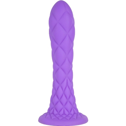 silexd - dreamy dildo fantasy liquid silicone thermoreactive violet 18.5 cm