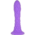 silexd - dreamy dildo fantasy liquid silicone thermoreactive violet 18.5 cm