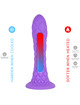 silexd - dreamy dildo fantasy silicona liquida termoreactivo violeta 18.5 cm