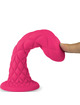 silexd - dreamy dildo fantasy silicona liquida termoreactivo violeta 18.5 cm
