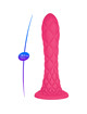 Dildo SileXD Dreamy Silicone Termorativo Roxo 18,5 cm