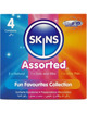 4x Preservativos Skins Premium Variados