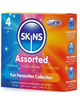 4x Preservativos Skins Premium Variados