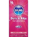 skins - dots ribs premium condoms pack 16
