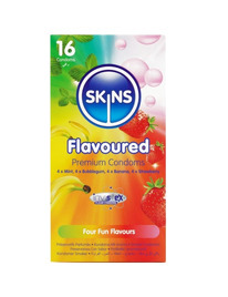 16x Preservativos Skins Premium Multi Sabores