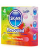 4x Preservativos Skins Premium Multi Sabores