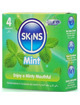 4x Preservativos Skins Premium Mint