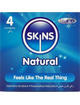 4x Preservativos Skins Premium Naturais