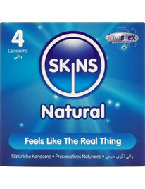 4x Preservativos Skins Premium Naturais