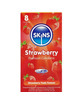 8x Preservativos Skins Premium Morango
