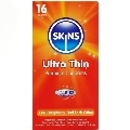 skins - ultra thin premium condoms pack 16
